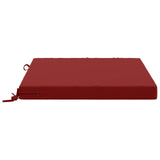 4-Piece Seat Cushions SOEST 4 pcs 100% Polyester Wine Red 944758