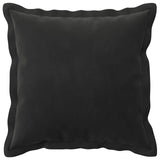 Cushion Cover 12 pcs HOUTEN Black 50 x 50 cm Velvet 919011