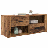 TV Cabinet Old Wood 100 x 35 x 40 cm Engineered Wood 881012