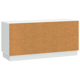 TV Cabinet White 99 x 34.5 x 47 cm Engineered Wood 895405