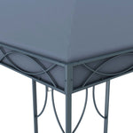 ZNTS Gazebo with LED String Lights 400x300 cm Anthracite 3070341