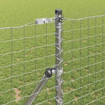 Fence Post Other 26 pcs Silver 3.2 x 3.2 x 170 cm Steel 3350155