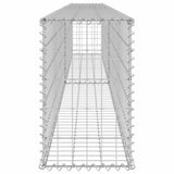Gabion Wall with Covers Galvanised Steel 300x30x50 cm 147820