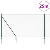 Welded Wire Fence with Spikes 25 x 1.4 m 3352090