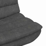 Swivel Chair Black 63 x 75 x 76 cm Antique PU 42007348