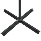 Cantilever Garden Parasol with LED lights Bordeaux Red 250x250 cm 312310