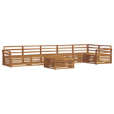 Outdoor Sofa Set 7 pcs Natural 3373579