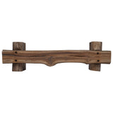 Bench Natural 110 x 30 x 34 cm Solid Teak Wood 42012361
