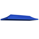 ZNTS Party Tent Roof 3x6 m Blue 44987