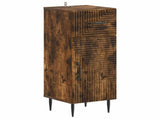 2 Piece Bathroom Cabinet Set HAARLEM Smoked Oak Engineered Wood 3418022