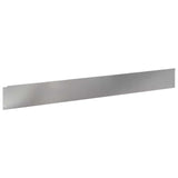 Lawn Edging 50 pcs 100 x 12 cm Steel Silver 8008803