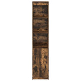 Highboard Smoked Oak 37.5x35x180 cm Engineered Wood 861674