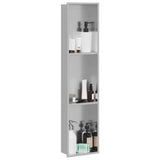 Shower Niche Silver 90 x 20 x 9.5 cm Stainless Steel 42012668