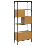 Bookcase Artisan Oak 76 x 33 x 188.5 cm Engineered Wood 882987