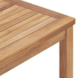 315620 Garden Dining Table 160x80x77 cm Solid Teak Wood