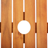Garden Table 88x88x74 cm Solid Acacia Wood 45961