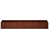 Retaining Wall 8 pcs 300 x 100 x 40 cm Weathering Steel Rusty 3449253