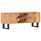 TV Cabinet 118x30x45 cm Solid Acacia Wood 287341
