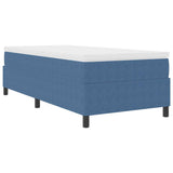 Platform Bed Frame Blue 80 x 200 cm Fabric 3337380