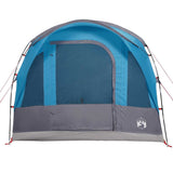 Camping Tent Tunnel 3-Person Blue Waterproof 94623