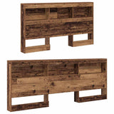 Storage Headboard Old Wood Engineered Wood 3335499