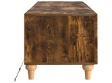 LED TV Cabinet Smoked Oak Engineered Wood 896250
