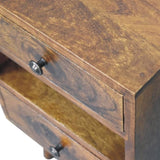 Mini Classic Multi Chestnut Bedside IN3309