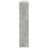 Bookcase Concrete Grey 100x33x156.5 cm Engineered Wood 3309369