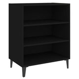 806059 Sideboard Black 57x35x70 cm Engineered Wood