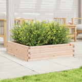 Garden Planter 90x90x23 cm Solid Wood Pine 847203