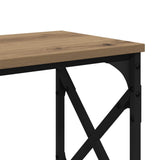 Console Table Artisan Oak 156 x 28 x 80.5 cm Engineered Wood 882785