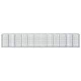 Gabion with 5 mm Wire and 5x5 cm Mesh 1200x100x200 cm 3464418