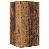 TV Cabinet Set with Drawer 4 pcs Old Wood Engineered Wood 3393297