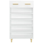 Shoe Cabinet White 60x35x105 cm Engineered Wood 812780