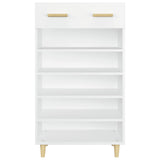 Shoe Cabinet White 60x35x105 cm Engineered Wood 812780