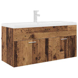 Sink cabinet with Storage with Door Old Wood Engineered Wood 880441