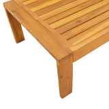 Garden Table 100x50x27 cm Solid Wood Acacia 367620