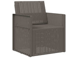 Garden Dining Chairs 2 pcs Light Grey PP 899964