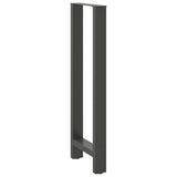 Bar Table Legs Anthracite 2 pcs 50x cm Steel 4013354