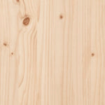ZNTS Barn Door 80x1.8x214 cm Solid Wood Pine 824628
