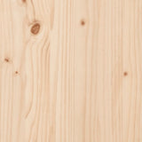 ZNTS Barn Door 80x1.8x214 cm Solid Wood Pine 824628