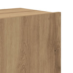 ZNTS TV Cabinet 6 pcs Brown 160 x 30 x 30 cm Engineered wood 3393419