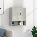 Wall Cabinet Concrete Grey 60x31x70 cm Engineered Wood 812883