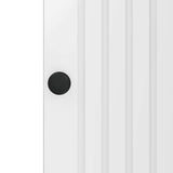 Sideboard High Gloss White 33 x 34.5 x 90 cm Engineered Wood 894139