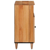 Sideboard with Door Natural 60 x 33.5 x 75 cm Solid Mango Wood 4018285
