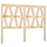 Bed Headboard 146x4x100 cm Solid Wood Pine 818620
