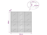 Gabion with 5 mm Wire and 5x5 cm Mesh 150x10x200 cm 3464013