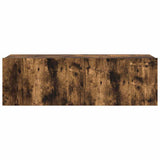 7 Piece TV Cabinet Set Smoked Oak Engineered Wood 3114547