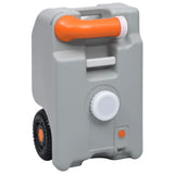 Wheeled Water Tank for Camping 25 L Grey 30135