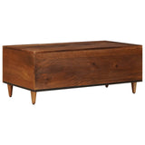 Coffee Table Brown 100 x 54 x 40 cm Solid Mango Wood 4018236